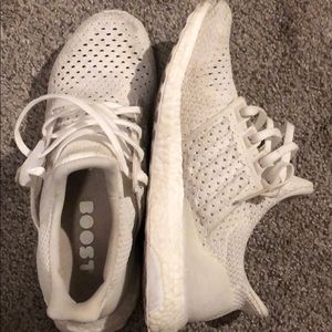 Adidas ultra boost Climacool. Size 10. All WHITE